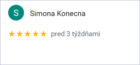 Recenzia zákazníka na služby AVrental